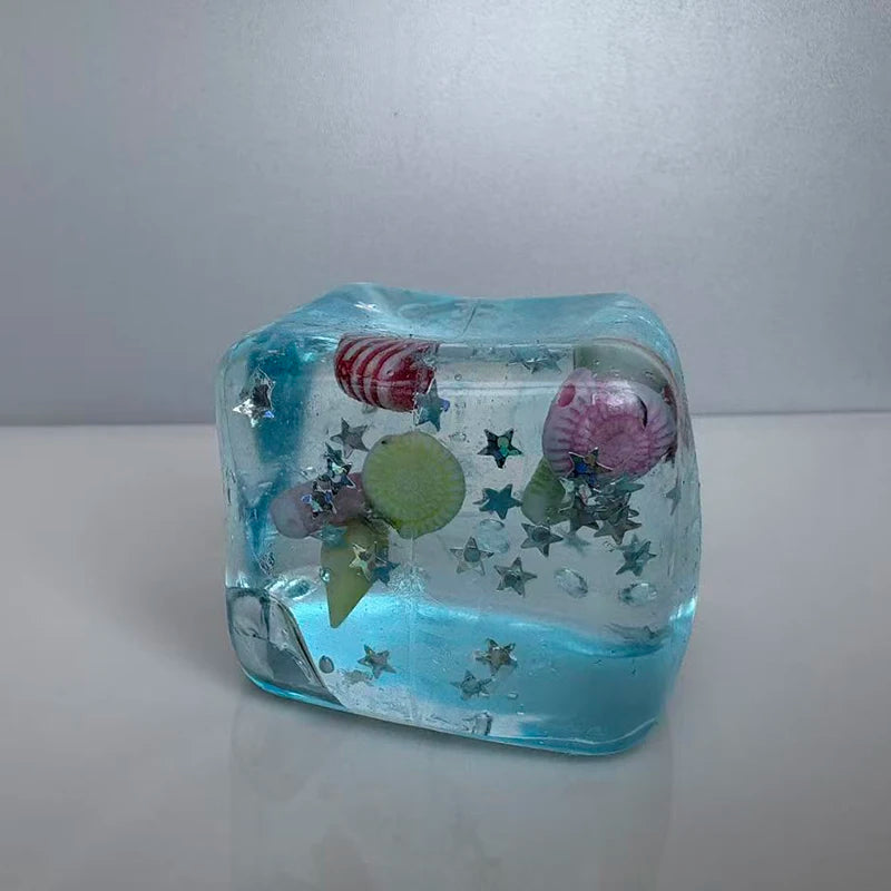 Squishy Ocean Stress Cube  Maltose Water