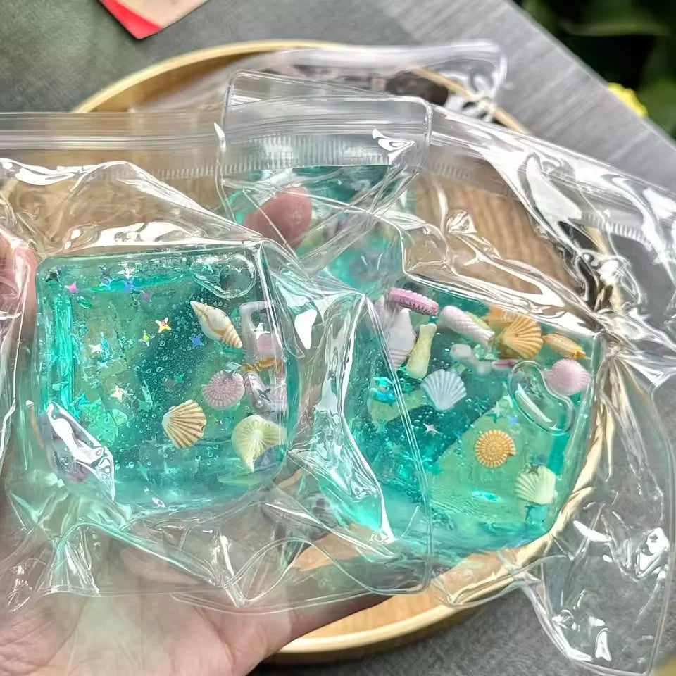 Squishy Ocean Stress Cube  Maltose Water