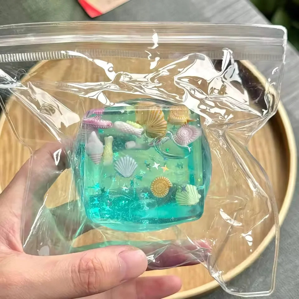 Squishy Ocean Stress Cube  Maltose Water